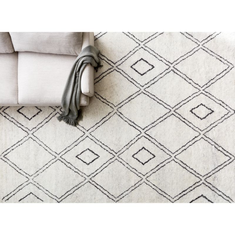 Dolomites Wool Hand-Knotted Ivory Area Rug 12'x15' - image 3 of 6