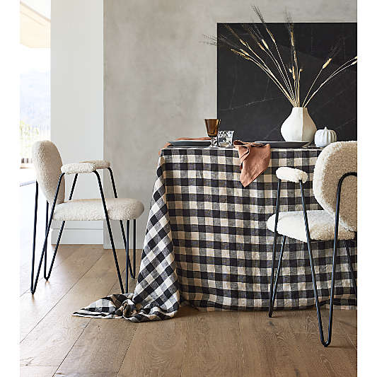 Apres Shearling Dining Arm Chair