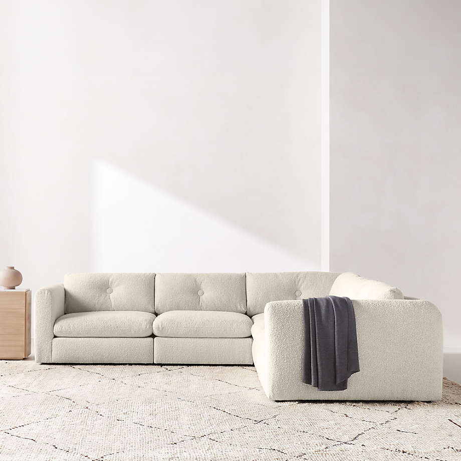 Bucktown Modular 5 Piece Sectional Sofa Reviews Crate Barrel