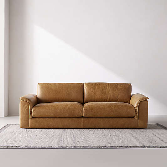 Wythe Leather Sofa (78"-102")