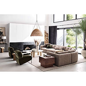 Crate and shop barrel modular sectional