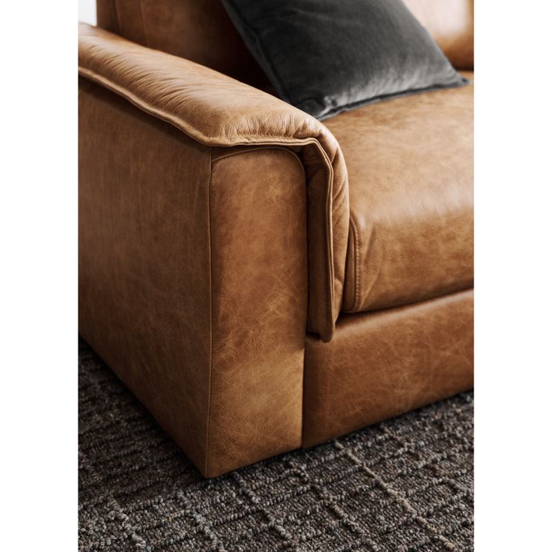 Wythe 102" Leather Sofa - image 9 of 11