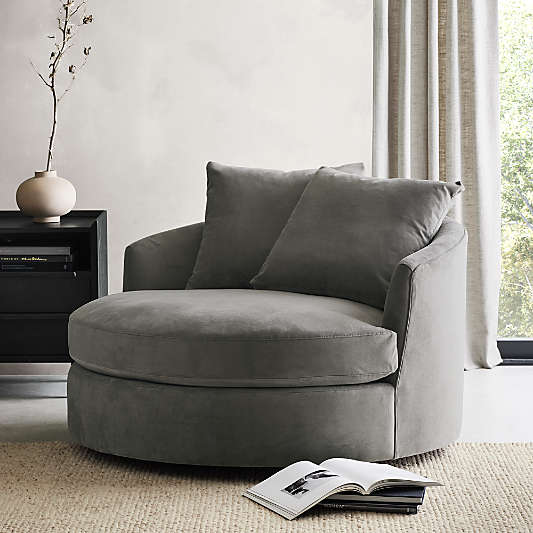 Tillie Grande Swivel Accent Chair