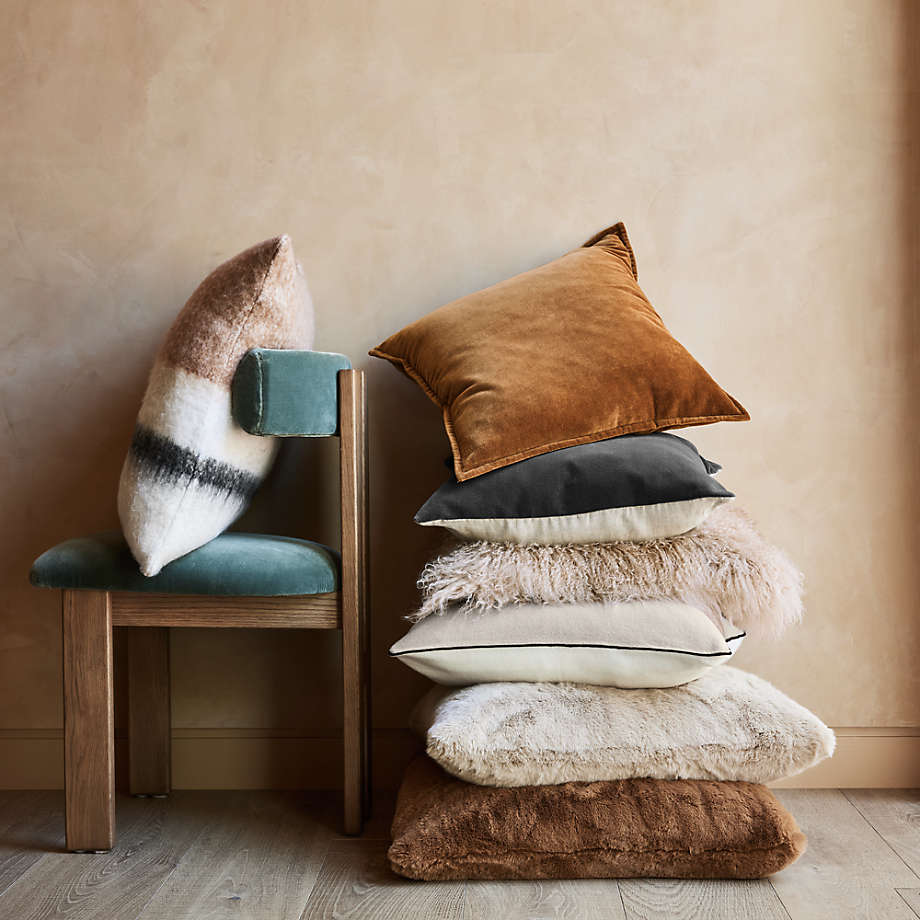Mongolian shop throw pillow