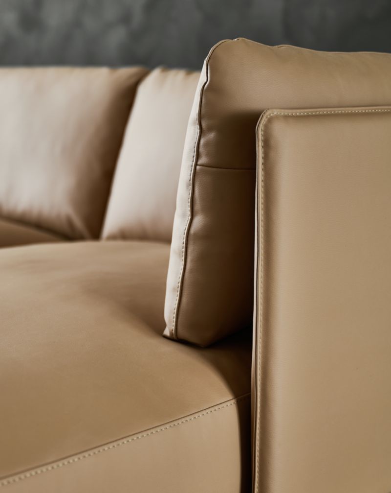 Wells Renew Vegan Leather Sofa 84" - image 6 of 10