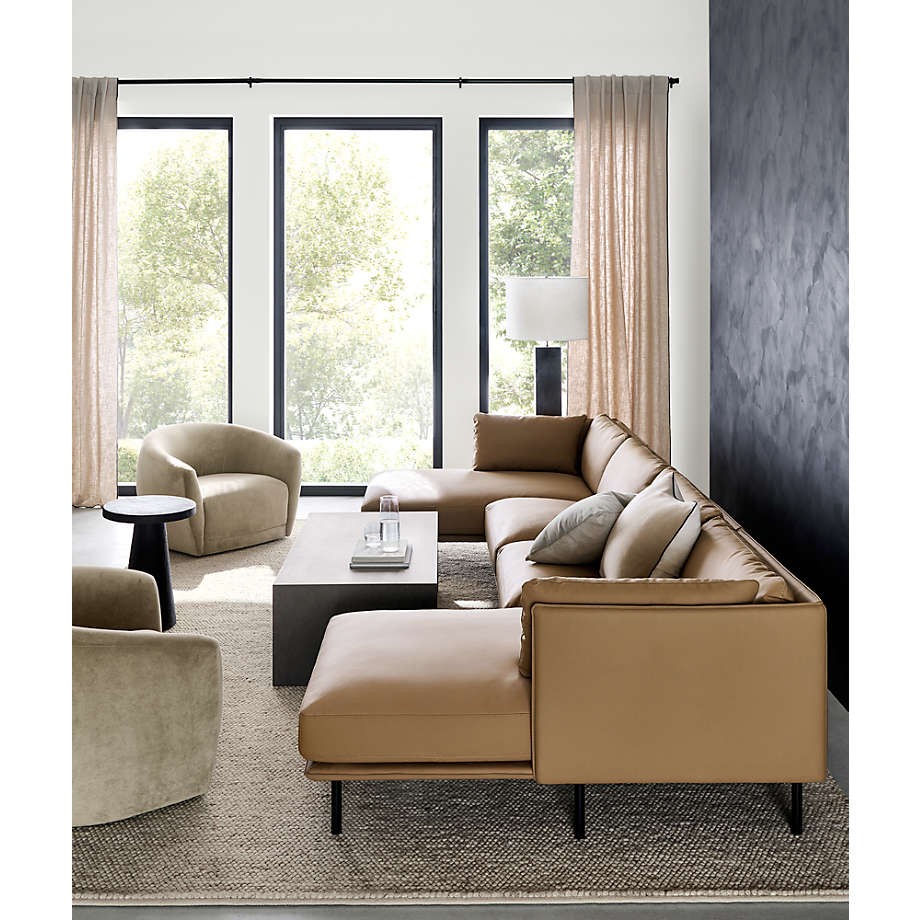 Non leather sales sectionals
