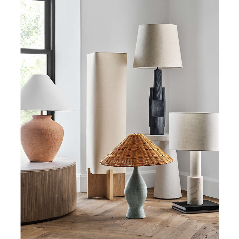 Crate and barrel store tribeca floor lamp