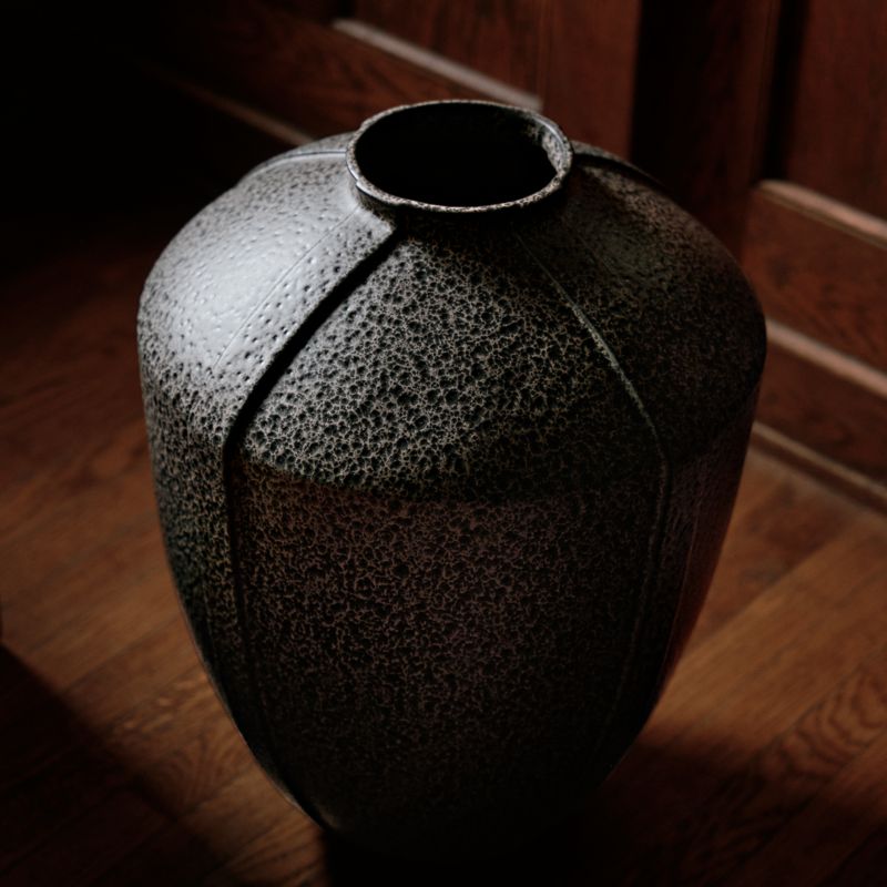 Ancien Brown Vase 22" by Athena Calderone - image 5 of 11