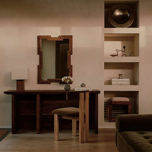 Ceremonie Dresden Brown Dining Chair by Athena Calderone