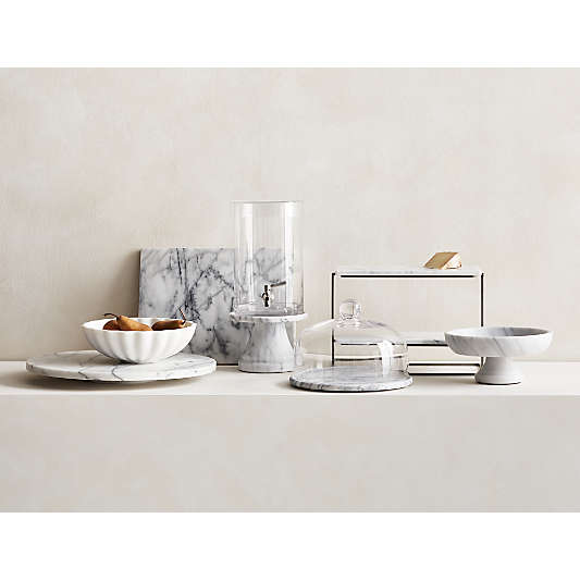 French Kitchen Marble Drink Dispenser Stand