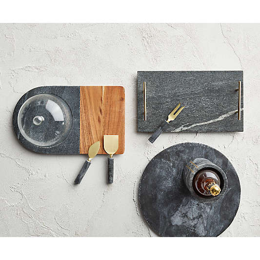 Hayes Black Marble Board
