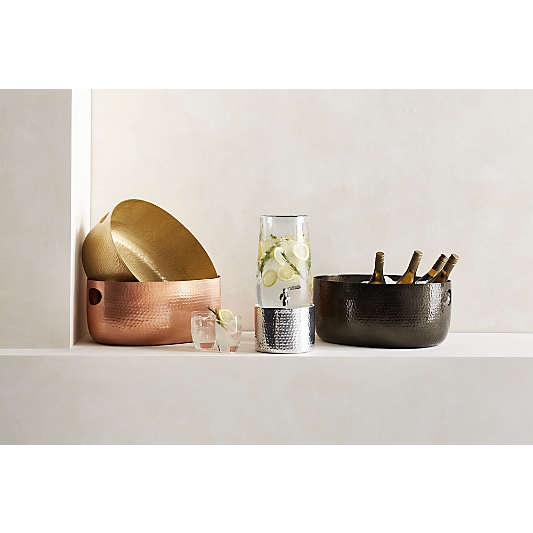 Bash Silver Drink Dispenser Stand