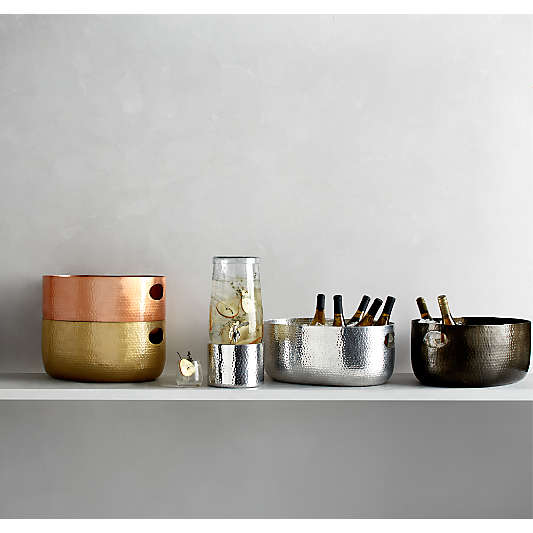 Bash Silver Beverage Tub