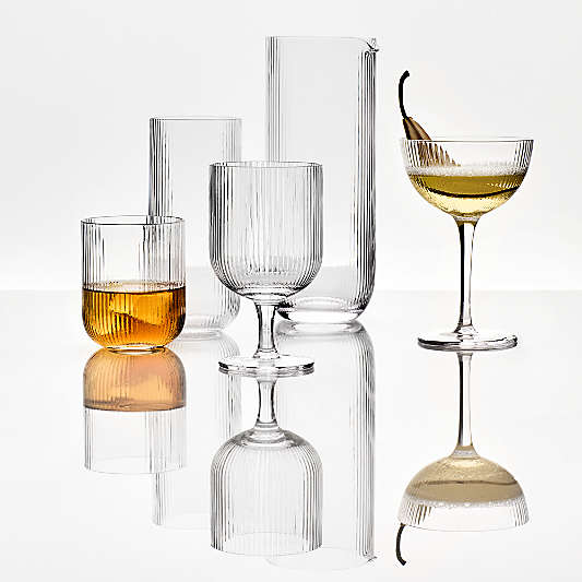 Symphony 47-Oz. Fluted Glass Pitcher