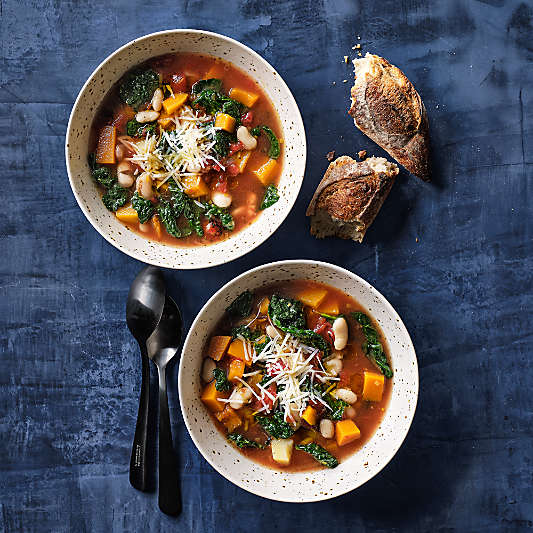 Craft Speckled White Stoneware Cereal Bowl