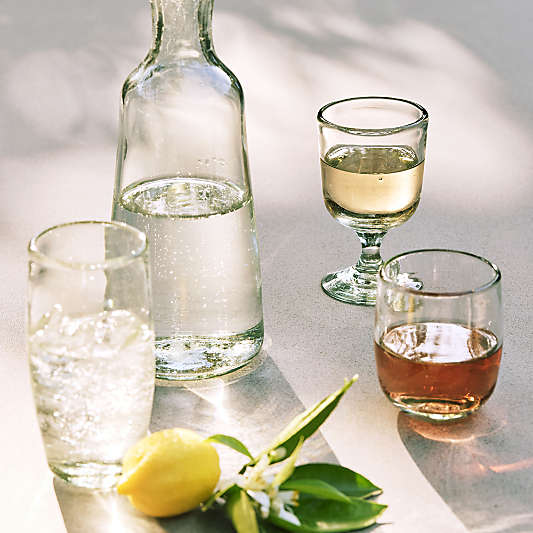 Careyes Recycled Glass Carafe by Gaby Dalkin