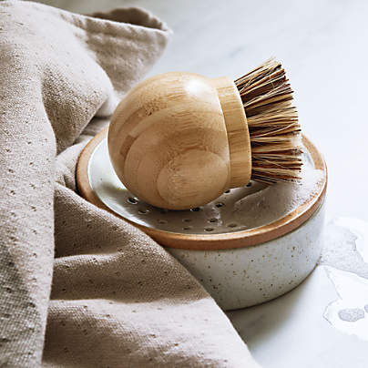 Wooden Dish Brush with Removable Head by Gaby Dalkin