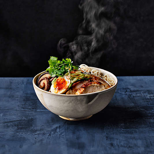 Kaito Round Stoneware Ramen Bowl