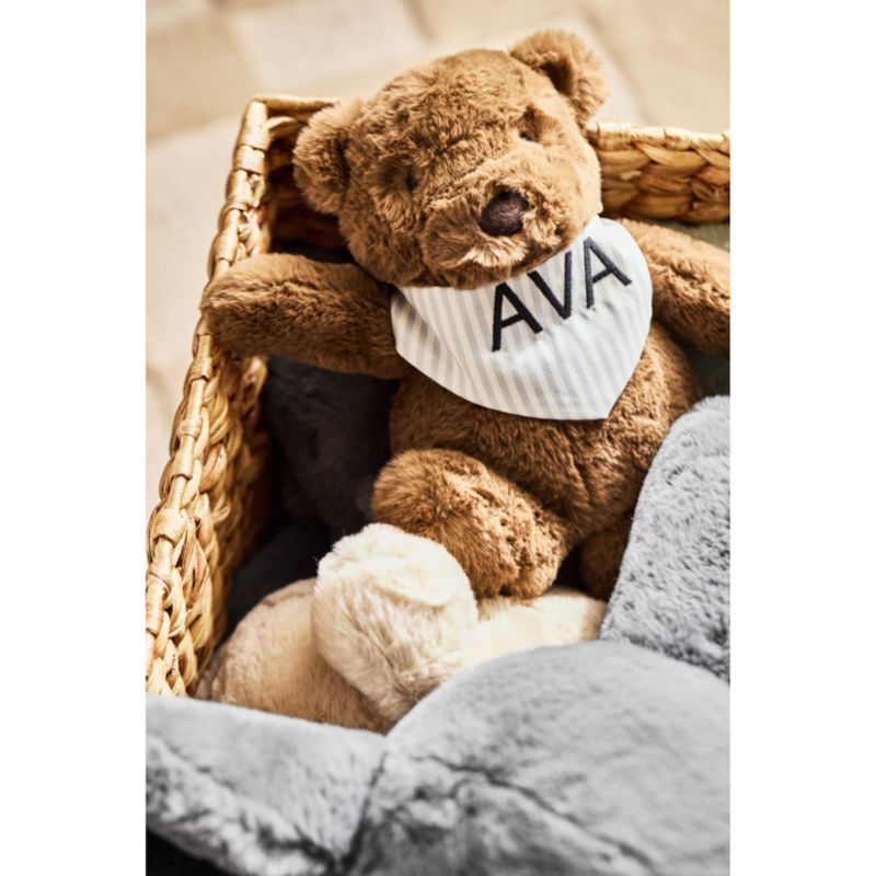 Crate Cuddlies Small Brown Bear Kids Stuffed Animal - image 3 of 11