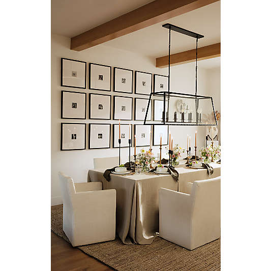 Icon Wood 5x5 Black Picture Frame