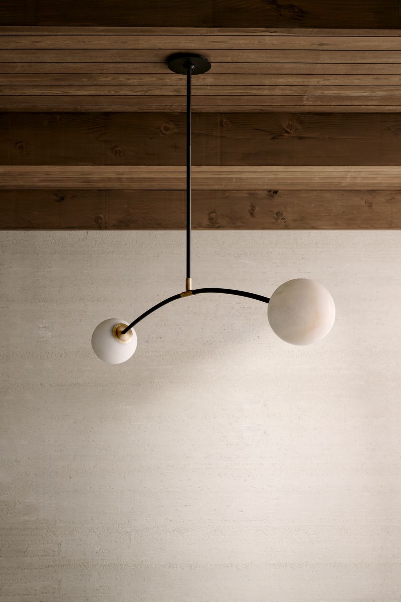 Traverse White Alabaster Pendant Light - image 3 of 11