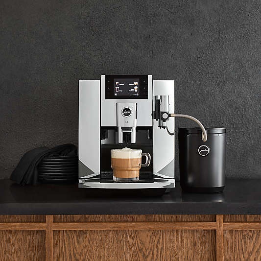 JURA ® E8 Automatic Espresso Machine in Chrome