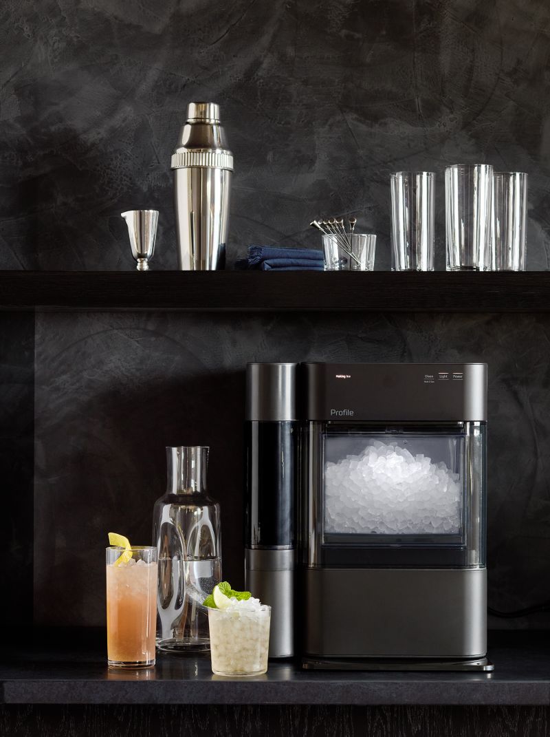 GE Profile Opal 2.0 Ultra Nugget Ice Maker with Side Tank - Carbon Black - image 1 of 12