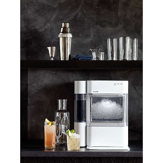 GE Profile Opal 2.0 Ultra Nugget Ice Maker with Side Tank - Stone White