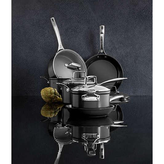 Le Creuset ® Essential Ceramic Nonstick 10-Piece Cookware Set