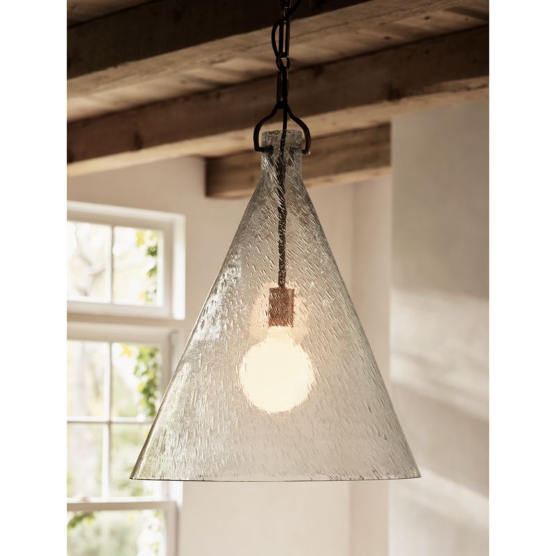 Artesa Oversized Glass Pendant Light - image 2 of 10