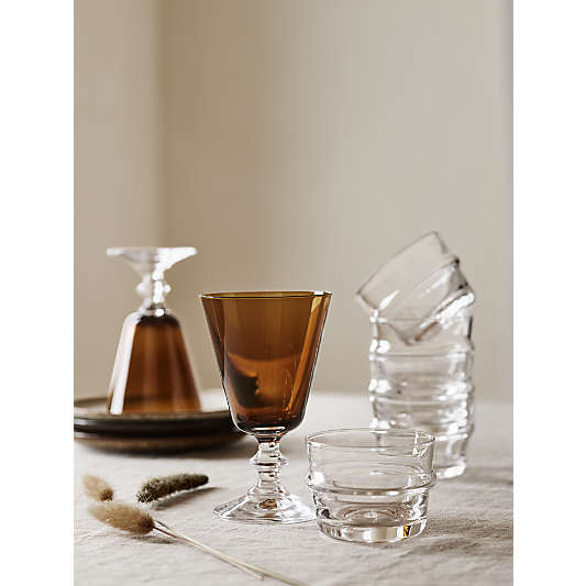 Amber 10-Oz. French Red Wine Glass