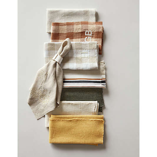 Craft Black and Natural Organic Cotton Napkin