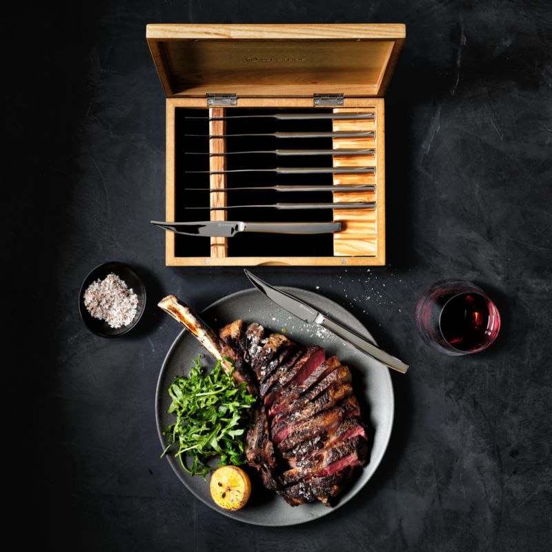 Wusthof ® Mignon Stainless Olivewood 8-Piece Steak Knife Set - image 1 of 3