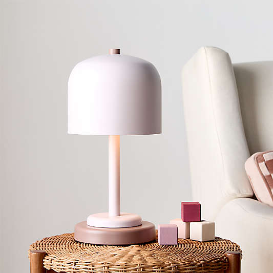 Modern Dome Purple Touch Kids Table Lamp