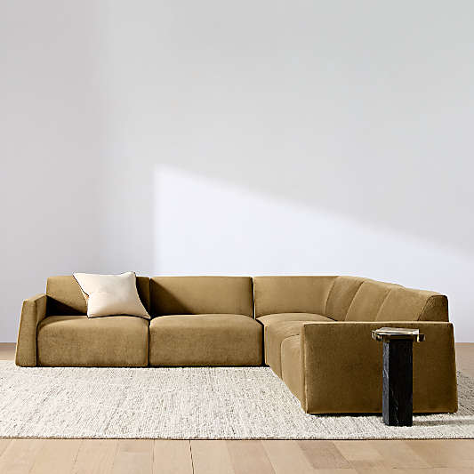 Eero Modular 5-Piece L-Shaped Sectional Sofa by Jeremiah Brent