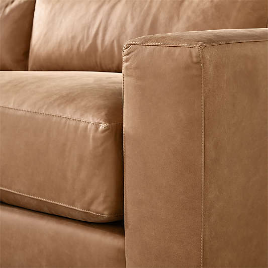 Retreat 78" Leather Apartment Sofa