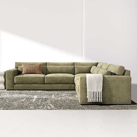 Retreat 3-Piece L-Shaped Sectional Sofa