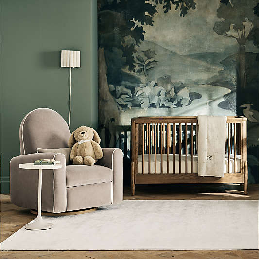 Solid Grid Ivory Kids Performance Area Rug