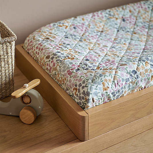 Stay Cool Wonderland Prairie Organic Cotton Changing Pad Cover