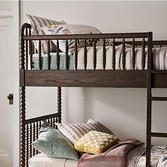 Supersoft Teal Leaf Print 100% Organic Cotton Gauze Kids Queen Sheet Set