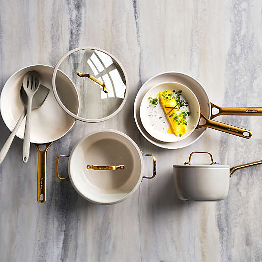 GreenPan ™ Reserve Pro Macadamia 10-Piece Ceramic Nonstick Cookware Set