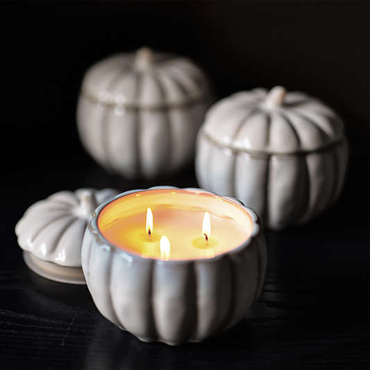Pumpkin Orange Harvest 3-Wick Scented Candle
