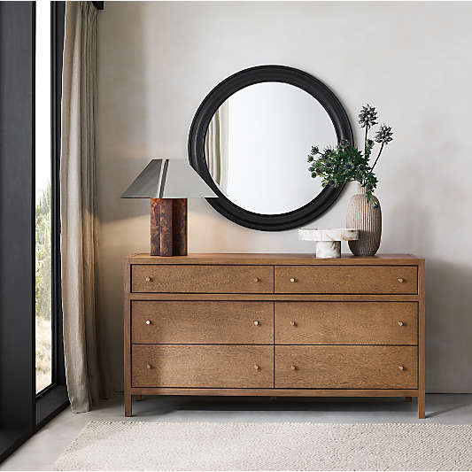 Keane Solid Driftwood Dresser (64" - 83.5")