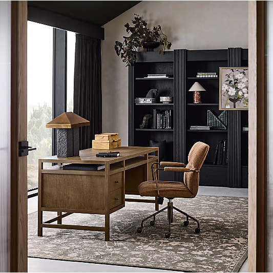 Draper Ginger Upholstered Office Chair