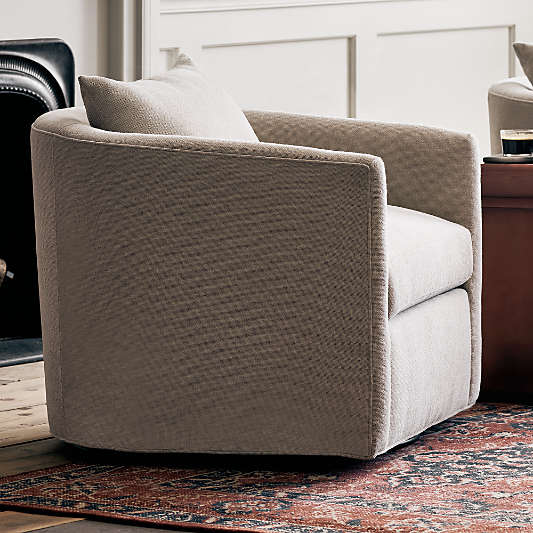 Drew Grande Swivel Accent Chair