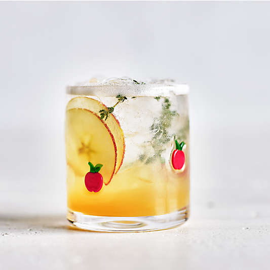 Apple Icon 15-oz. Double Old-Fashioned Glass