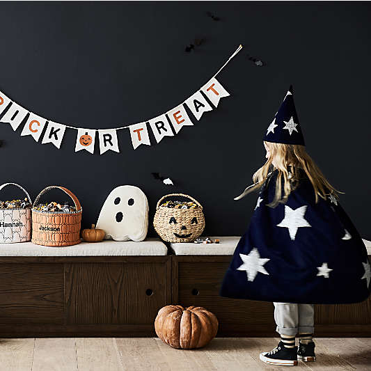 Pumpkin Halloween Trick-or-Treat Kids Basket