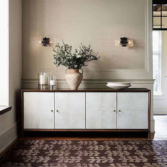 Tessellate Glass Wall Sconce Light by Jeremiah Brent