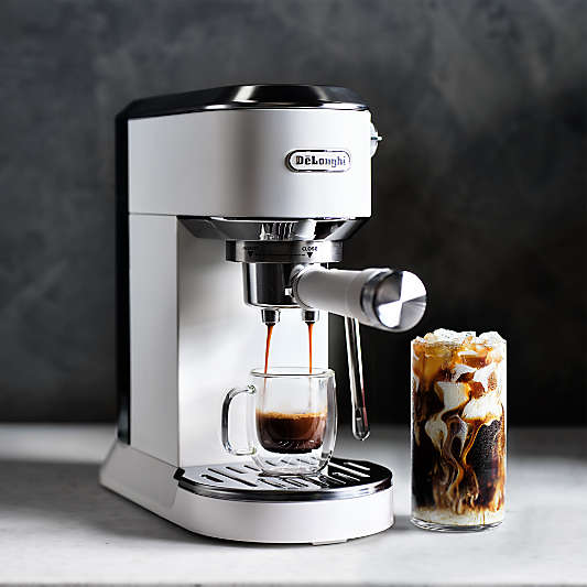 De'Longhi ® Dedica Duo Vanilla White Espresso Machine
