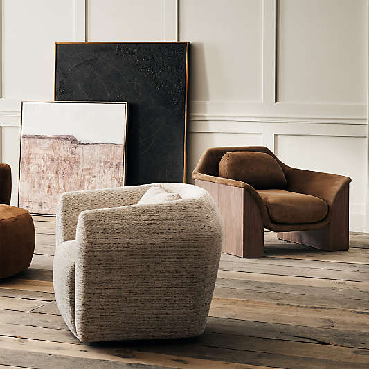 Madera Leather Accent Chair